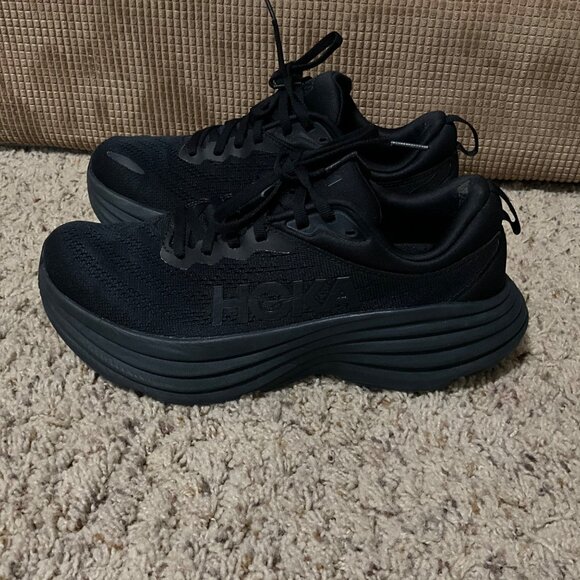 Hoka Women's Black Athletic Sneakers - Picture 3 of 16